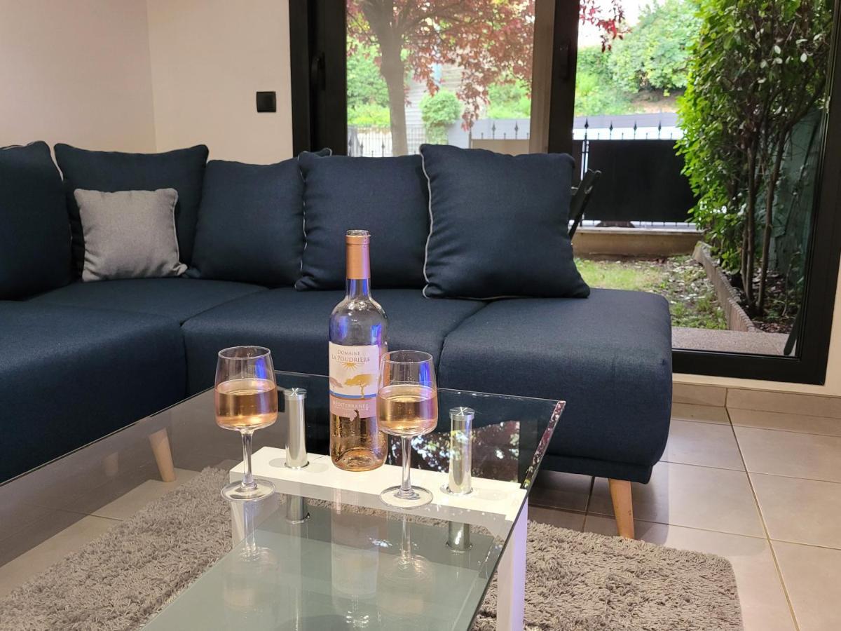 Appartement Standing 2 Pieces Avec Jardin Entre Paris & Dysney Bry-sur-Marne Exteriér fotografie